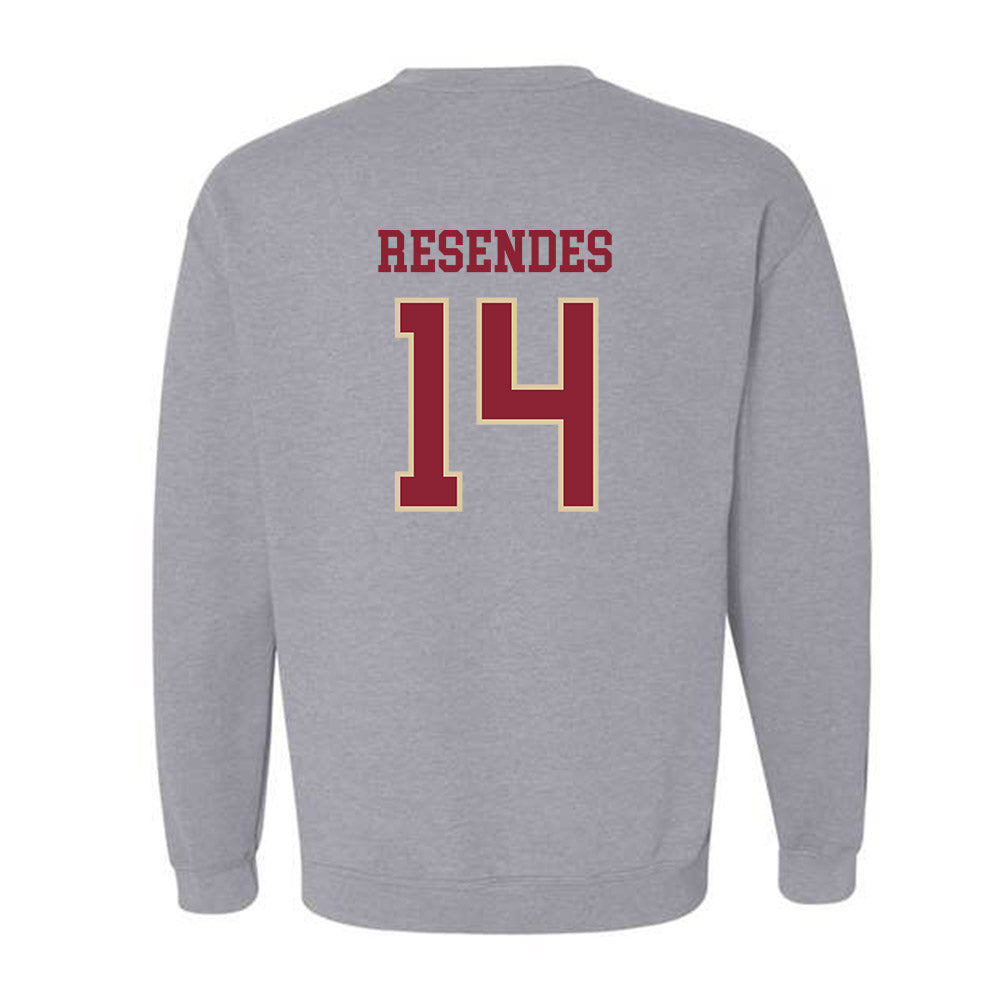 Boston College - NCAA Men's Ice Hockey : Landan Resendes - Sports Shersey Crewneck Sweatshirt-1