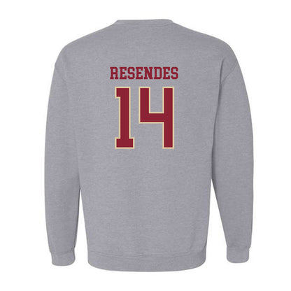 Boston College - NCAA Men's Ice Hockey : Landan Resendes - Sports Shersey Crewneck Sweatshirt-1