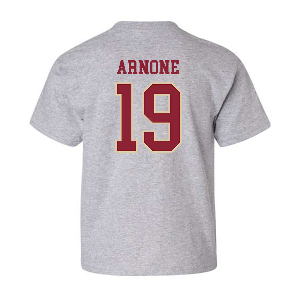 Boston College - NCAA Women's Ice Hockey : Jade Arnone - Sports Shersey Youth T-Shirt