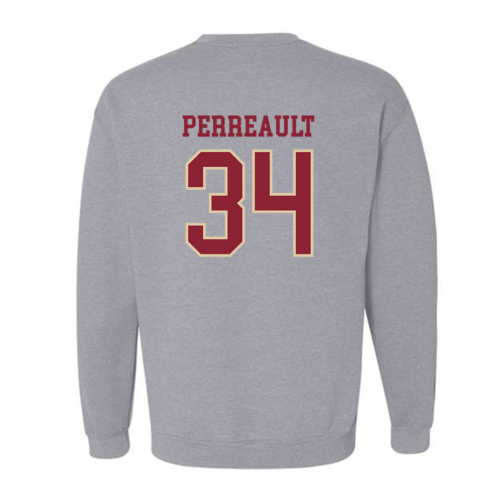 Boston College - NCAA Men's Ice Hockey : Gabe Perreault - Sports Shersey Crewneck Sweatshirt