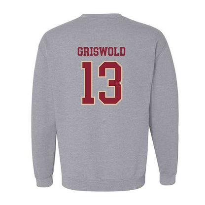 Boston College - NCAA Women's Ice Hockey : Jaime Griswold - Sports Shersey Crewneck Sweatshirt-1