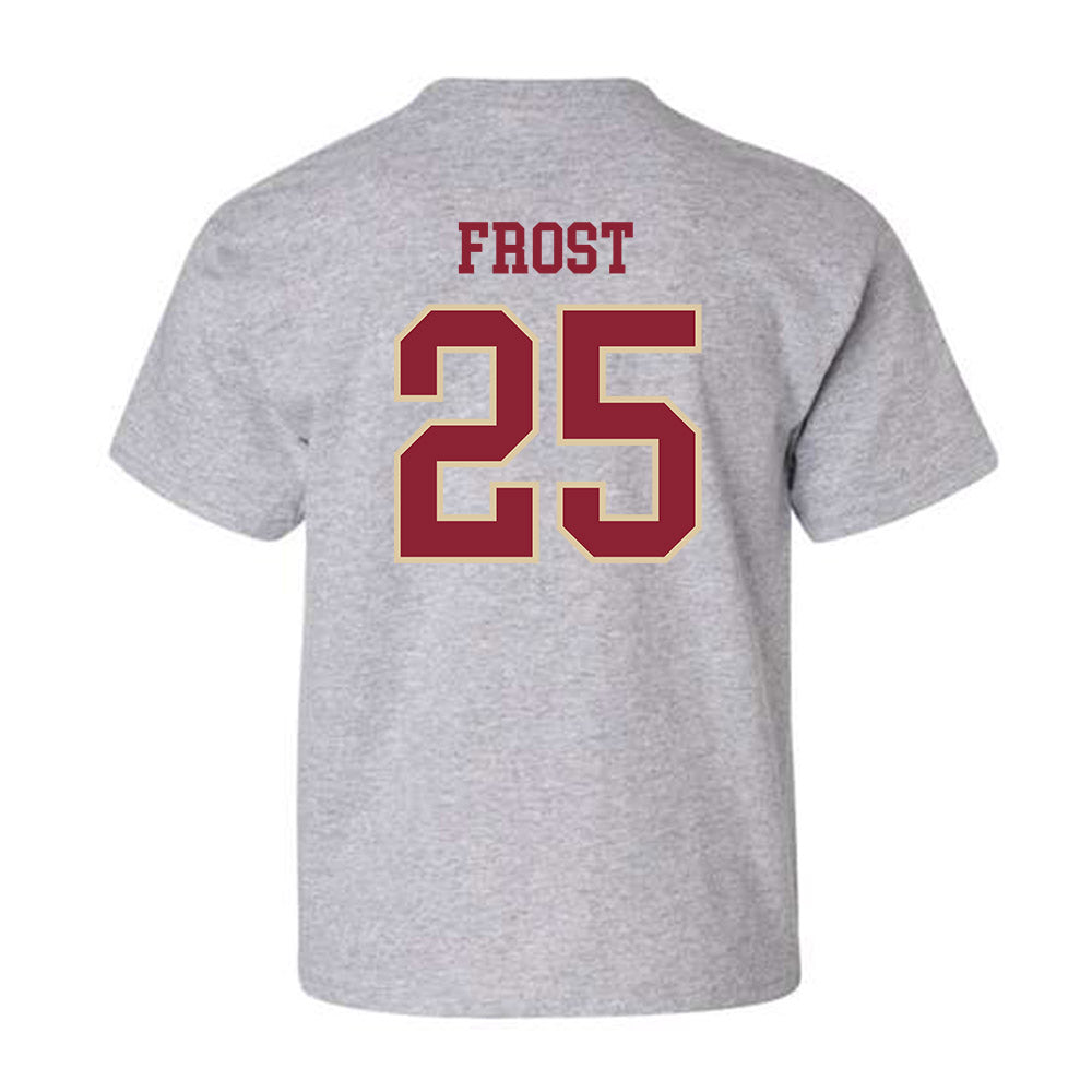 Boston College - NCAA Women's Ice Hockey : Shea Frost - Sports Shersey Youth T-Shirt