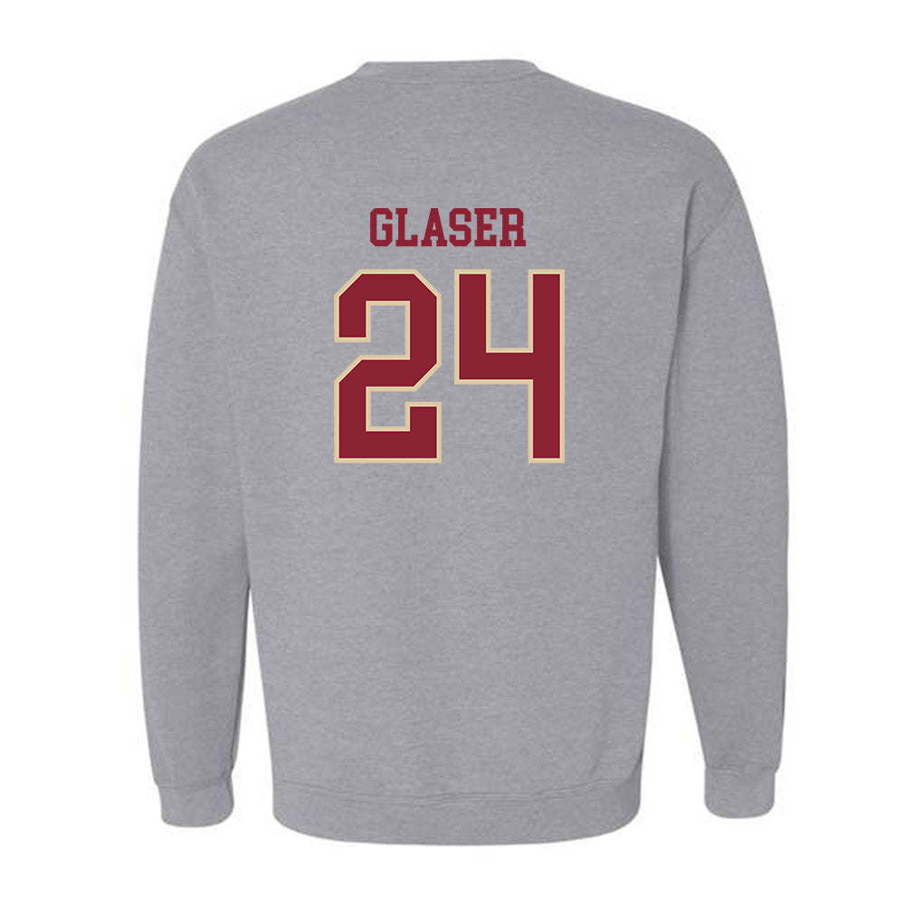 Boston College - NCAA Women's Ice Hockey : Lauren Glaser - Sports Shersey Crewneck Sweatshirt