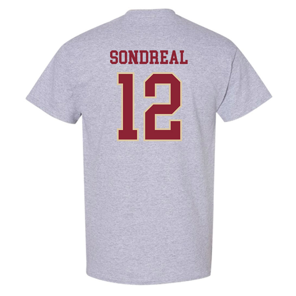 Boston College - NCAA Men's Ice Hockey : Jake Sondreal - Sports Shersey T-Shirt-1