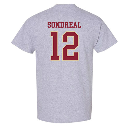 Boston College - NCAA Men's Ice Hockey : Jake Sondreal - Sports Shersey T-Shirt-1
