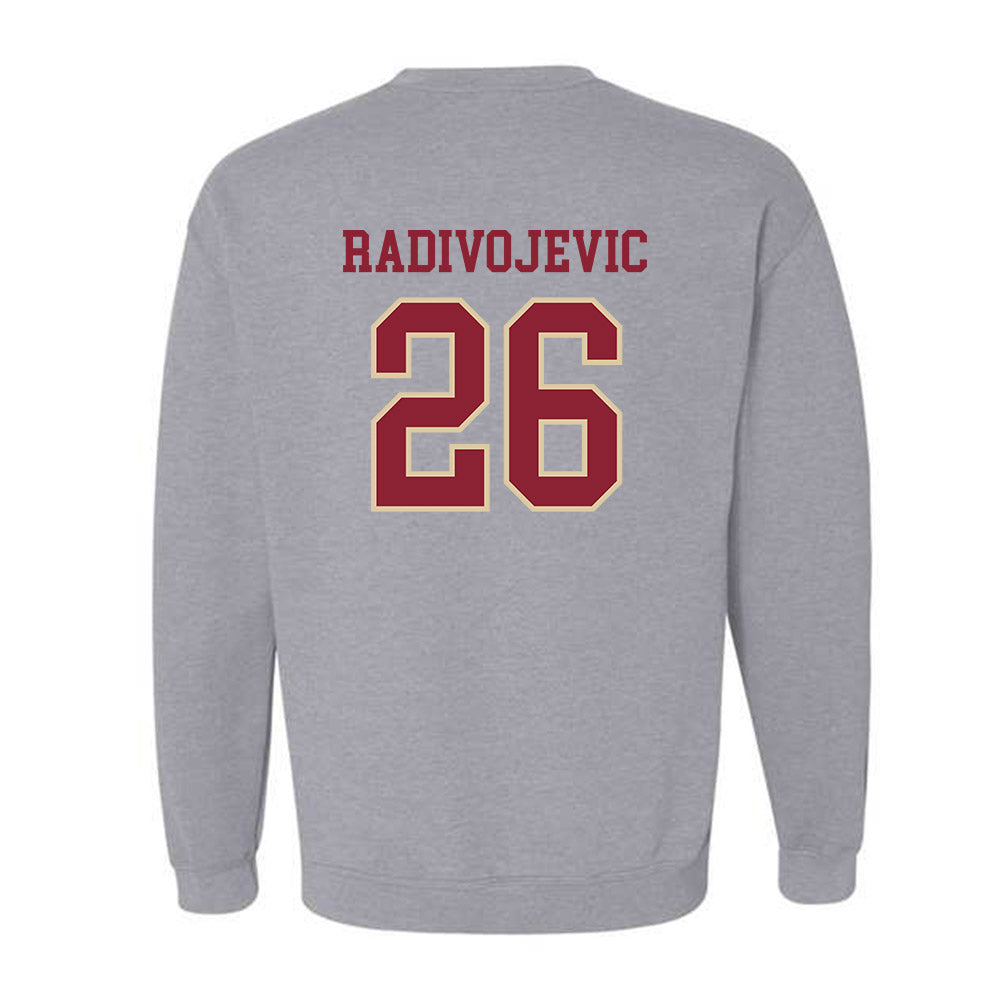 Boston College - NCAA Men's Ice Hockey : Luka Radivojevic - Sports Shersey Crewneck Sweatshirt-1