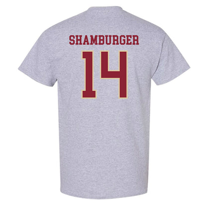 Boston College - NCAA Men's Ice Hockey : Gentry Shamburger - Sports Shersey T-Shirt-1