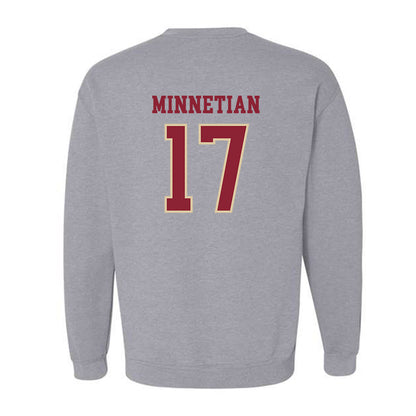 Boston College - NCAA Men's Ice Hockey : Aram Minnetian - Sports Shersey Crewneck Sweatshirt