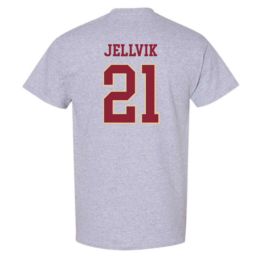 Boston College - NCAA Men's Ice Hockey : Oskar Jellvik - Sports Shersey T-Shirt