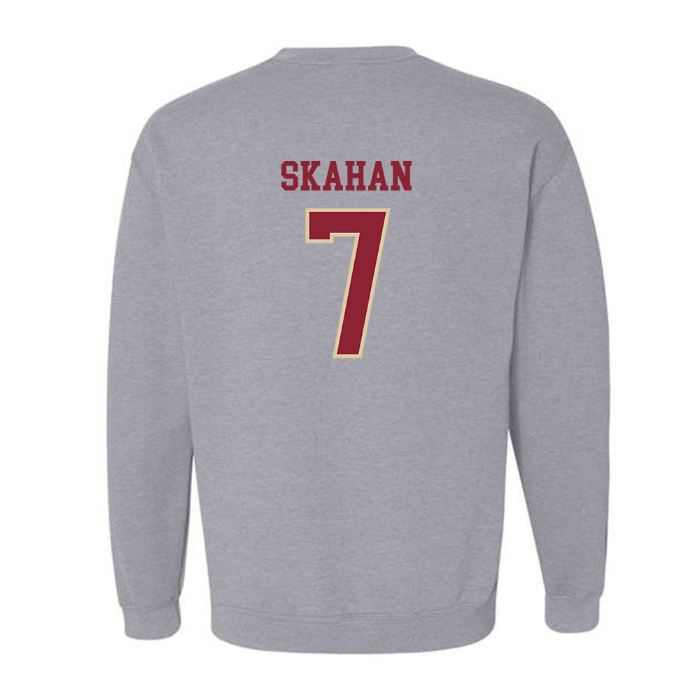 Boston College - NCAA Men's Ice Hockey : Will Skahan - Sports Shersey Crewneck Sweatshirt-1