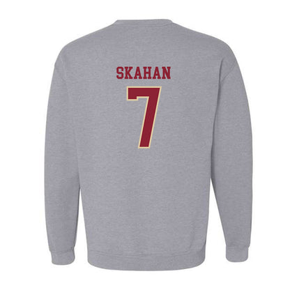 Boston College - NCAA Men's Ice Hockey : Will Skahan - Sports Shersey Crewneck Sweatshirt-1