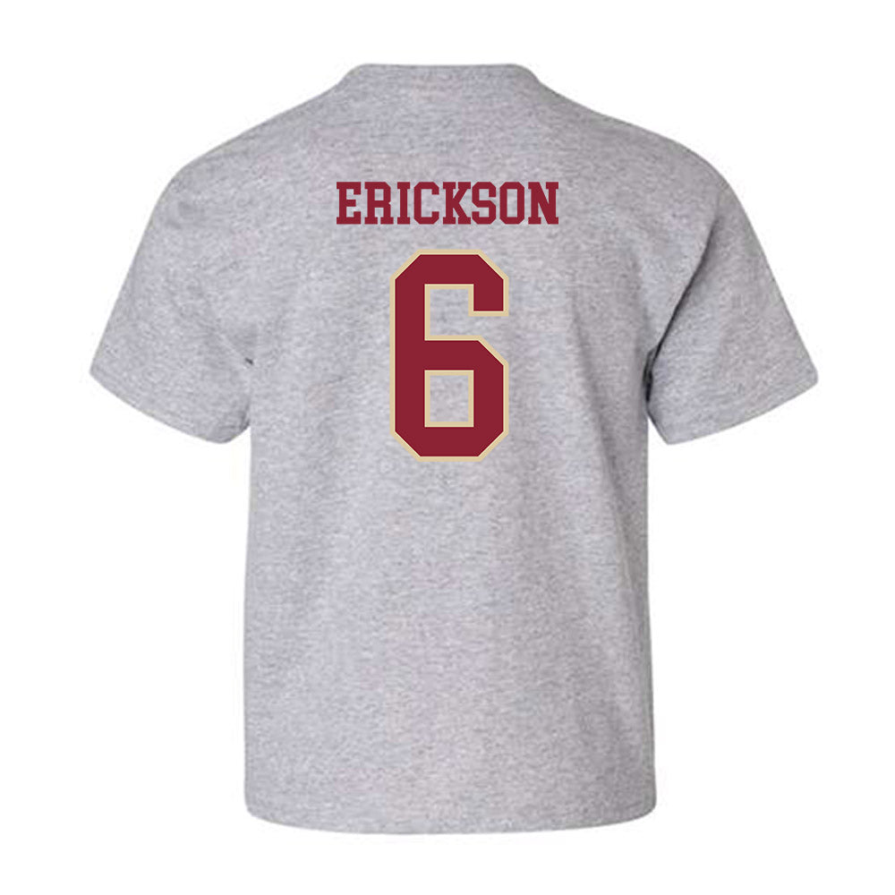 Boston College - NCAA Women's Ice Hockey : Kiley Erickson - Sports Shersey Youth T-Shirt-1