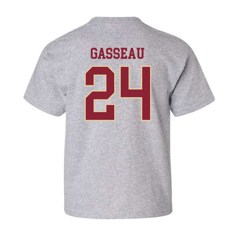 Boston College - NCAA Men's Ice Hockey : Andre Gasseau - Sports Shersey Youth T-Shirt