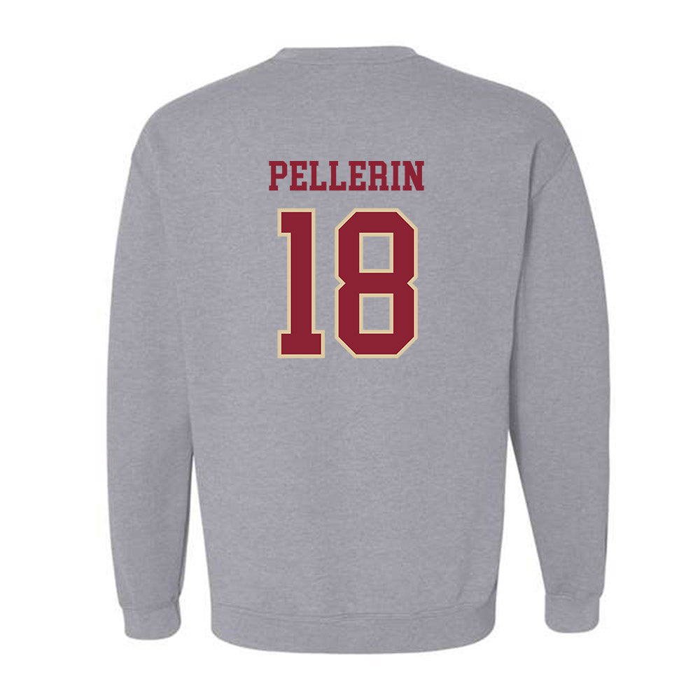 Boston College - NCAA Women's Ice Hockey : Julia Pellerin - Sports Shersey Crewneck Sweatshirt