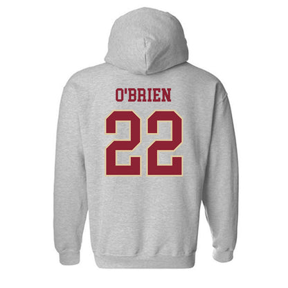 Boston College - NCAA Women's Ice Hockey : Olivia O'Brien - Sports Shersey Hooded Sweatshirt-1