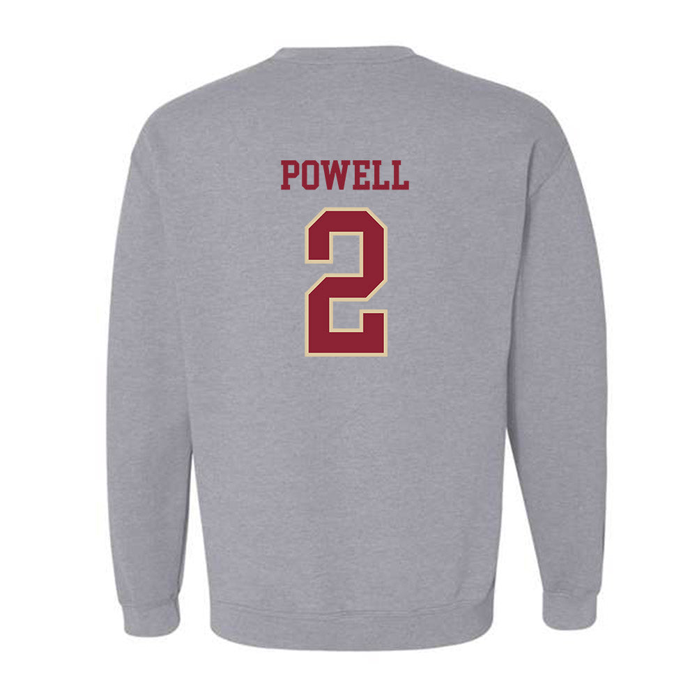 Boston College - NCAA Men's Ice Hockey : Eamon Powell - Sports Shersey Crewneck Sweatshirt