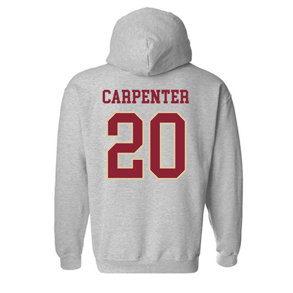 Boston College - NCAA Women's Ice Hockey : Jenna Carpenter - Sports Shersey Hooded Sweatshirt