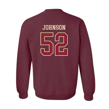 Boston College - NCAA Baseball : Gunnar Johnson - Crewneck Sweatshirt