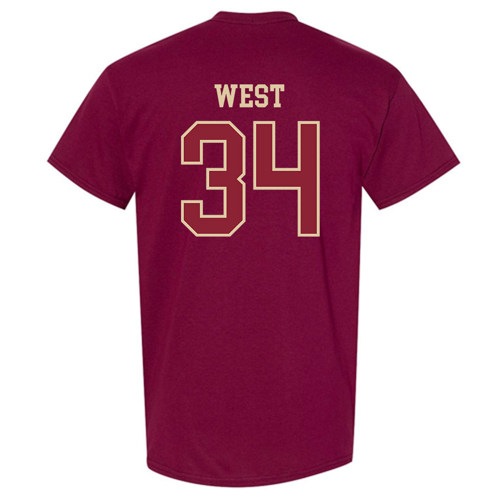 Boston College - NCAA Baseball : John West -  T-Shirt