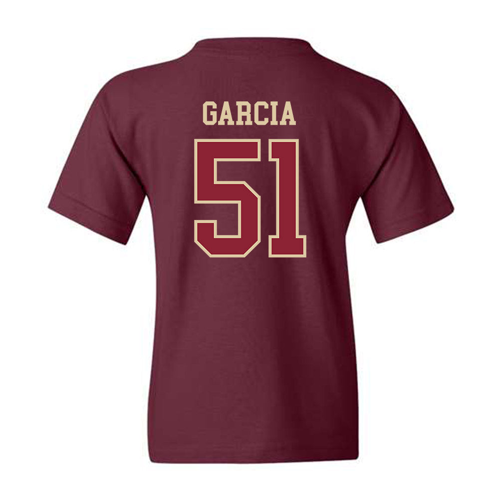 Boston College - NCAA Baseball : Esteban Garcia -  Youth T-Shirt