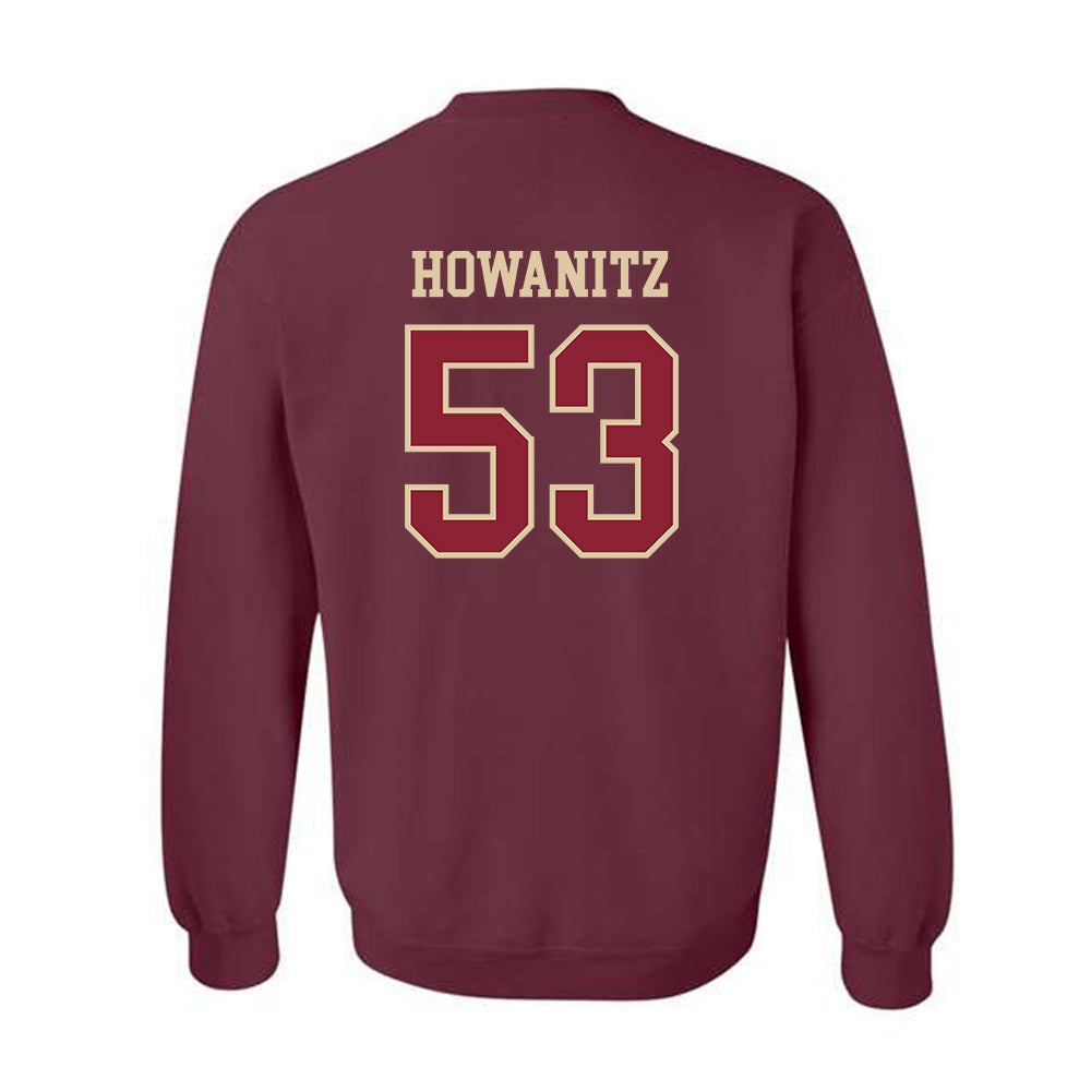 Boston College - NCAA Baseball : Dylan Howanitz - Crewneck Sweatshirt