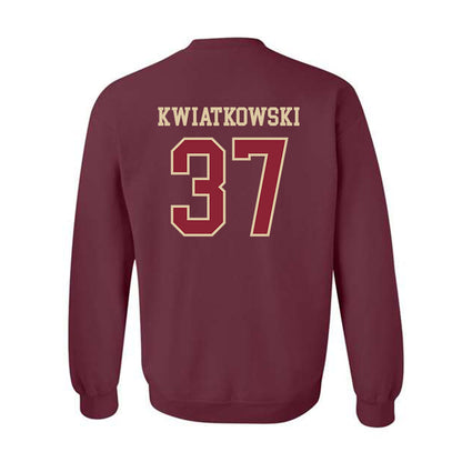 Boston College - NCAA Baseball : John Kwiatkowski - Crewneck Sweatshirt