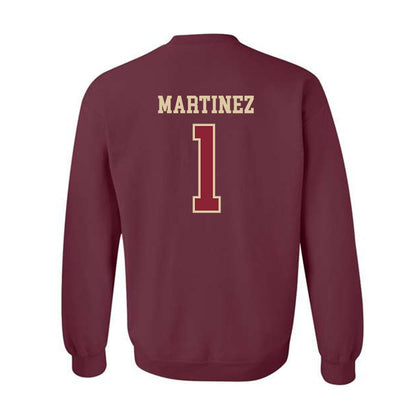 Boston College - NCAA Baseball : Sean Martinez - Crewneck Sweatshirt-1