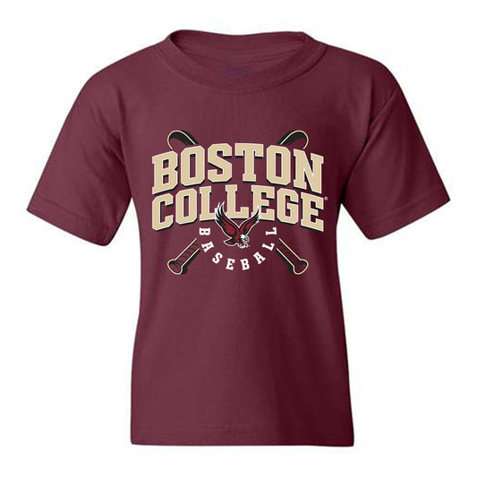 Boston College - NCAA Baseball : Esteban Garcia -  Youth T-Shirt