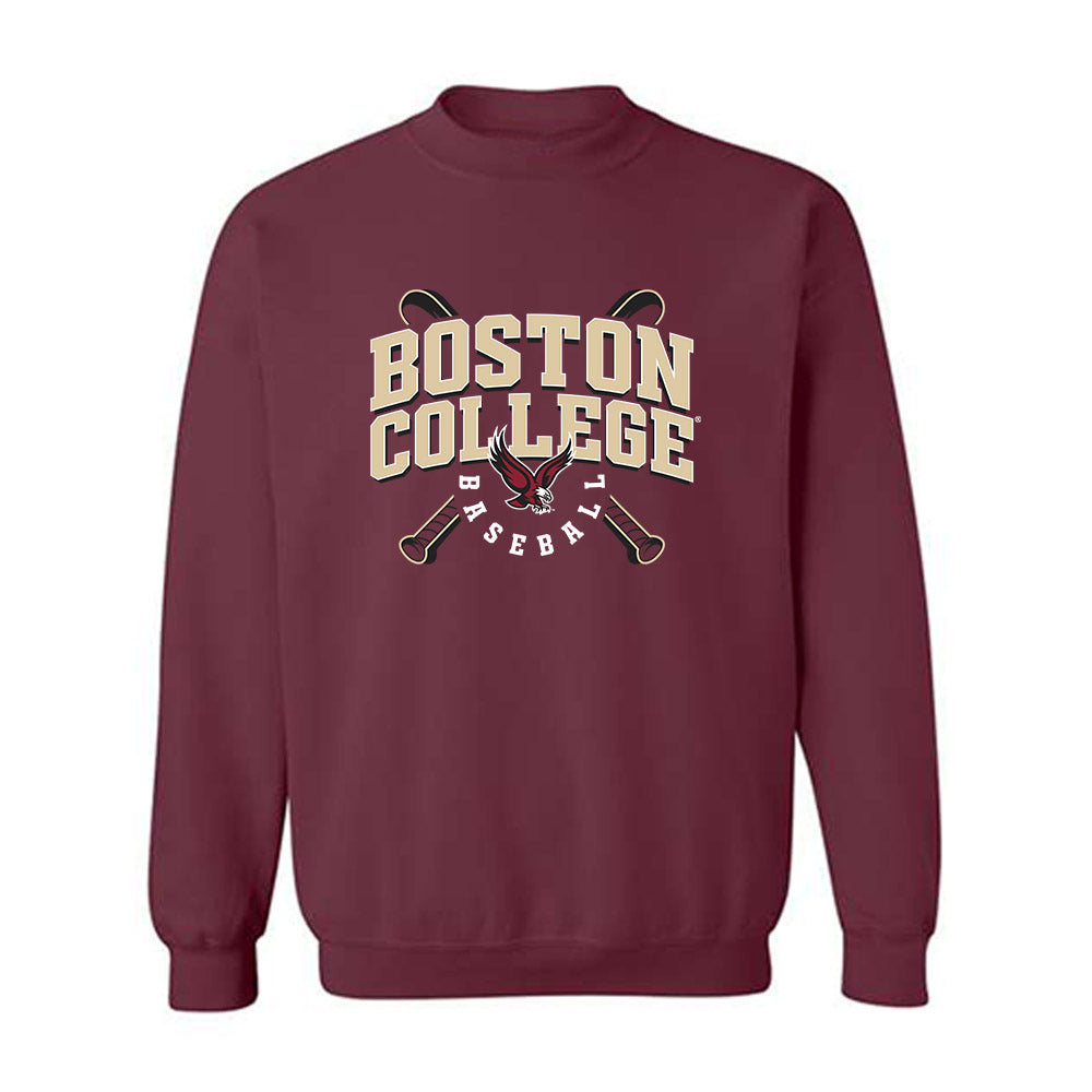 Boston College - NCAA Baseball : Logan Berenson - Crewneck Sweatshirt-0