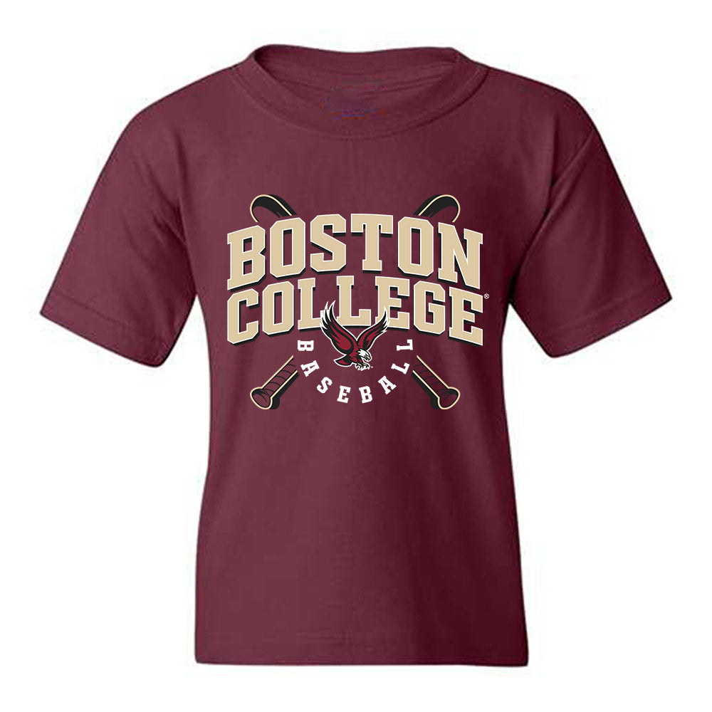 Boston College - NCAA Baseball : Mason Clark - Youth T-Shirt-0