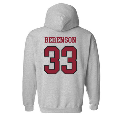 Boston College - NCAA Baseball : Logan Berenson - Hooded Sweatshirt-1