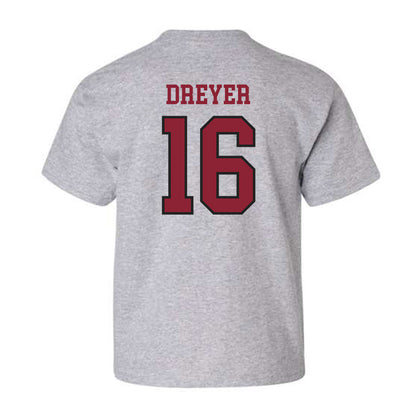 Boston College - NCAA Baseball : Connor Dreyer - Youth T-Shirt Sports Shersey