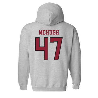 Boston College - NCAA Baseball : Nate Mchugh - Hooded Sweatshirt Sports Shersey