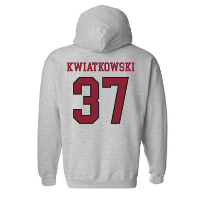 Boston College - NCAA Baseball : John Kwiatkowski - Hooded Sweatshirt