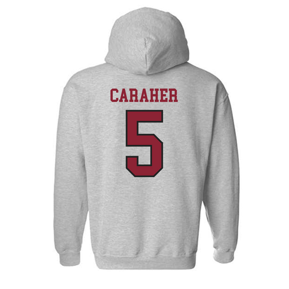 Boston College - NCAA Baseball : Cameron Caraher - Hooded Sweatshirt Sports Shersey