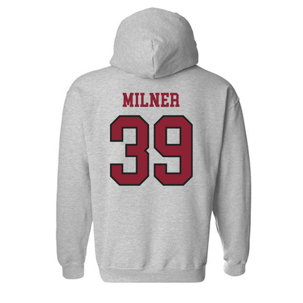 Boston College - NCAA Baseball : Beck Milner - Hooded Sweatshirt Sports Shersey