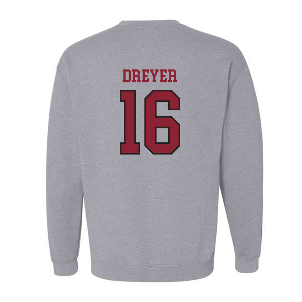 Boston College - NCAA Baseball : Connor Dreyer - Crewneck Sweatshirt Sports Shersey