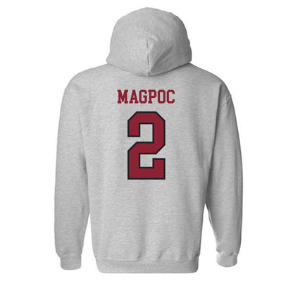 Boston College - NCAA Baseball : Adam Magpoc - Hooded Sweatshirt Sports Shersey