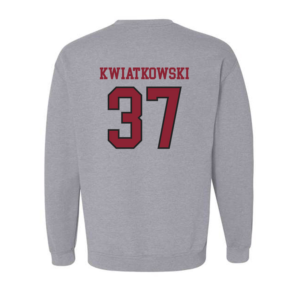 Boston College - NCAA Baseball : John Kwiatkowski - Crewneck Sweatshirt