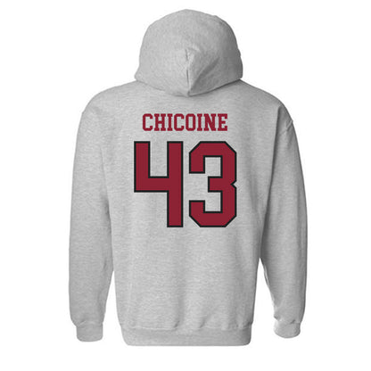 Boston College - NCAA Baseball : Bobby Chicoine - Hooded Sweatshirt Sports Shersey