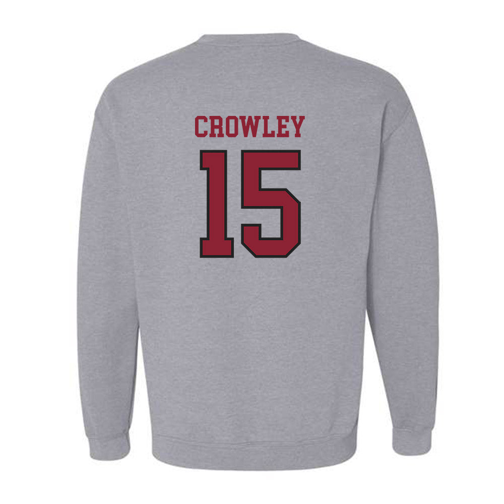 Boston College - NCAA Baseball : Aidan Crowley - Crewneck Sweatshirt Sports Shersey