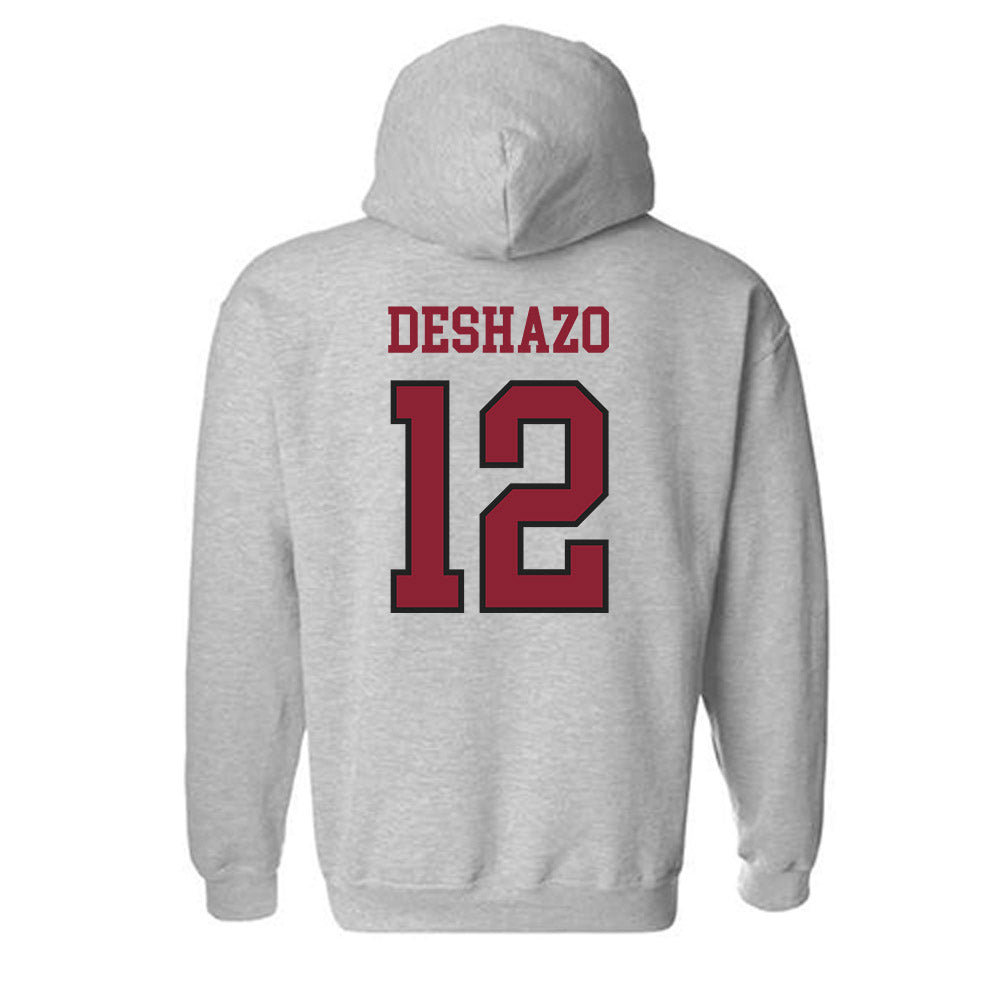 Boston College - NCAA Baseball : Owen DeShazo - Hooded Sweatshirt Sports Shersey