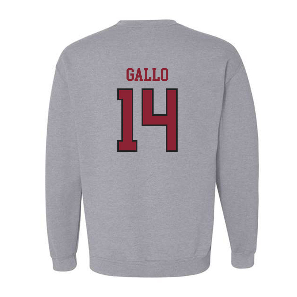 Boston College - NCAA Baseball : Luke Gallo - Crewneck Sweatshirt-1