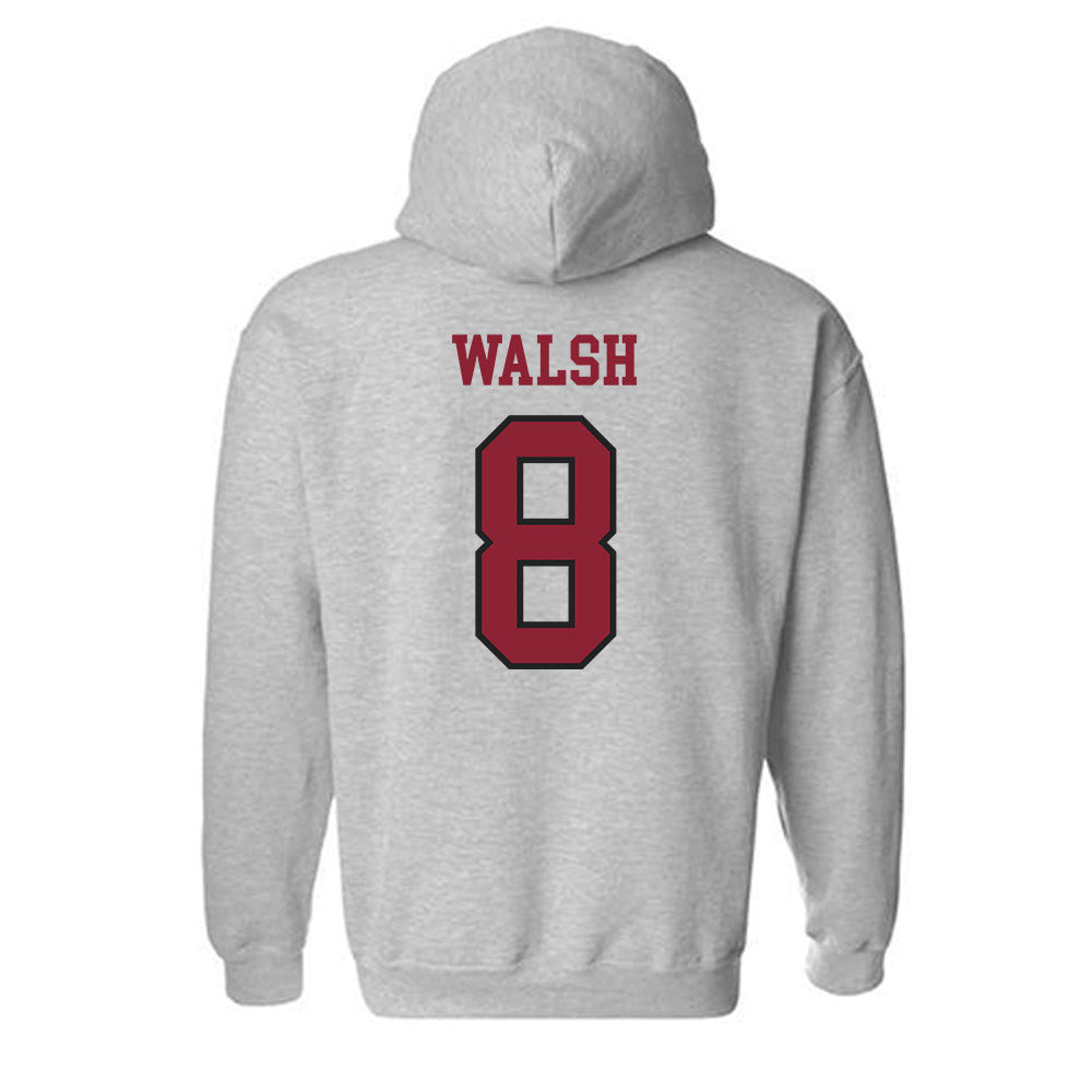 Boston College - NCAA Baseball : Barry Walsh - Hooded Sweatshirt Sports Shersey