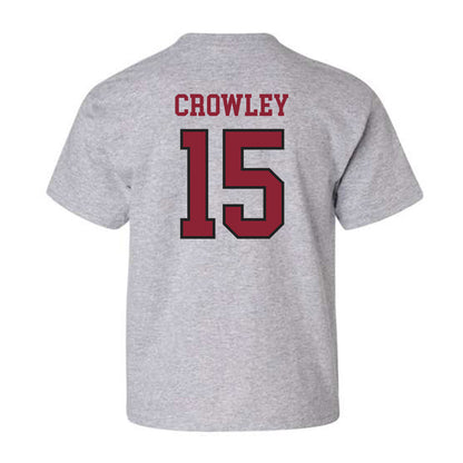 Boston College - NCAA Baseball : Aidan Crowley - Youth T-Shirt Sports Shersey