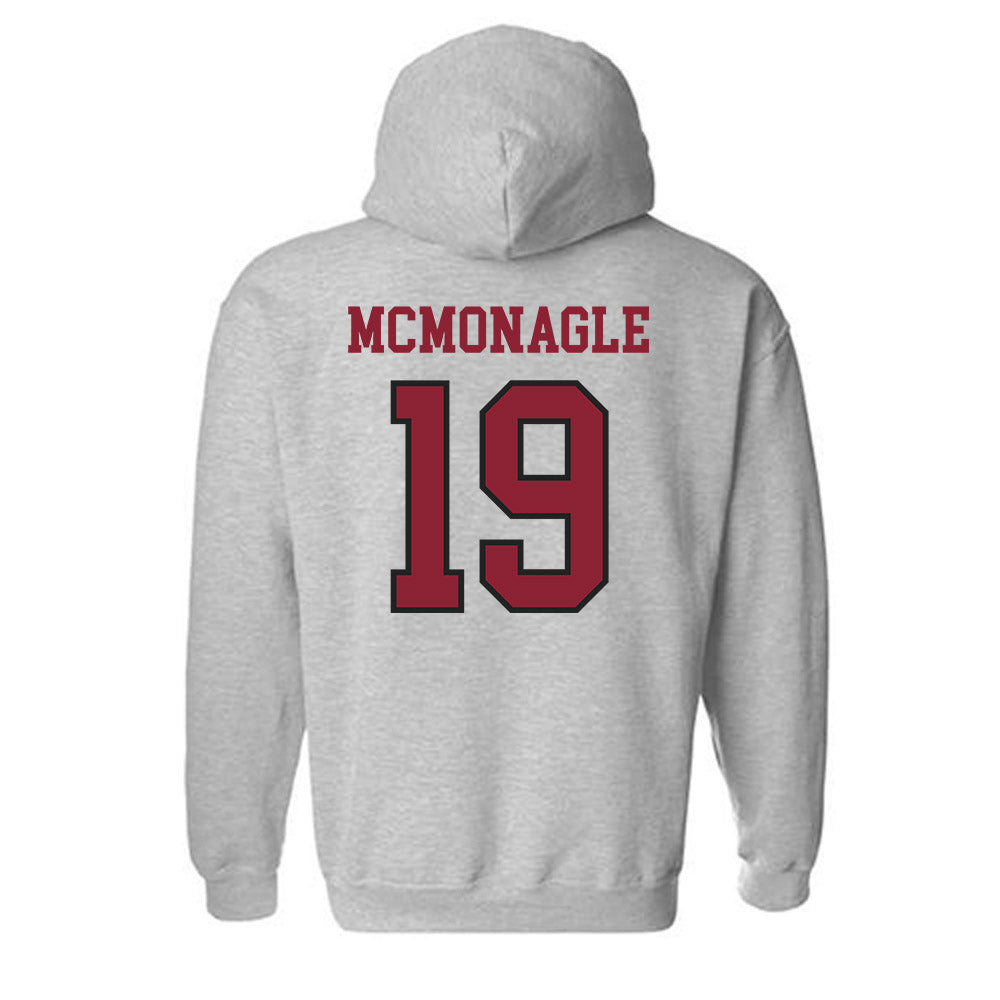 Boston College - NCAA Baseball : Brian McMonagle - Hooded Sweatshirt Sports Shersey