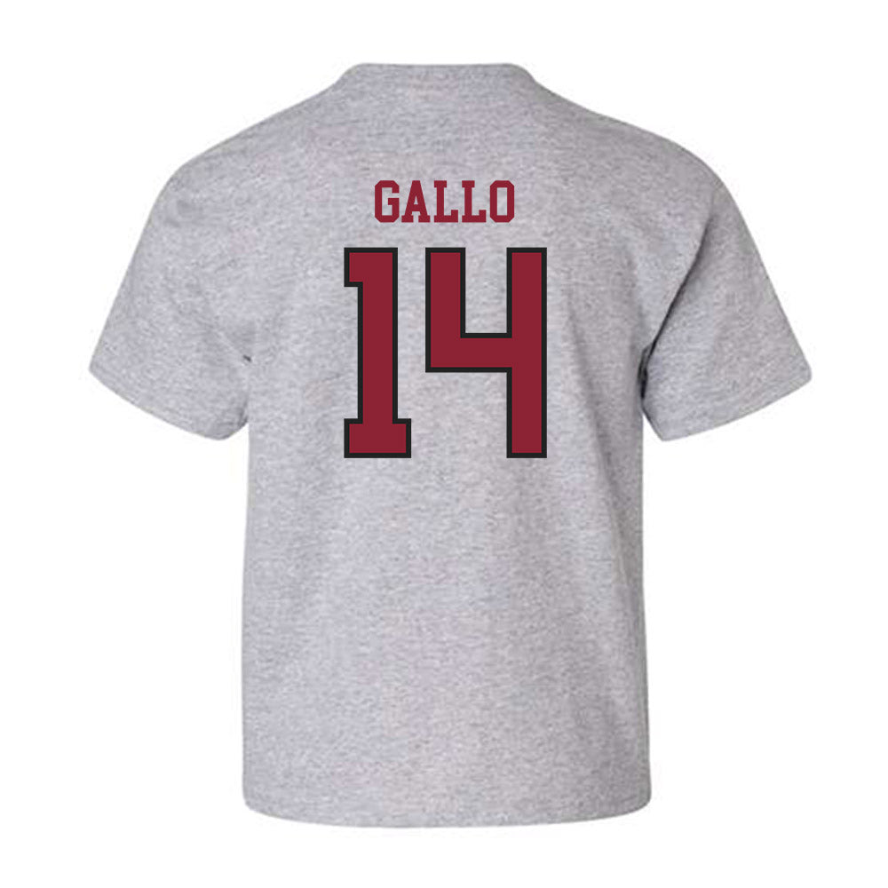 Boston College - NCAA Baseball : Luke Gallo - Youth T-Shirt-1