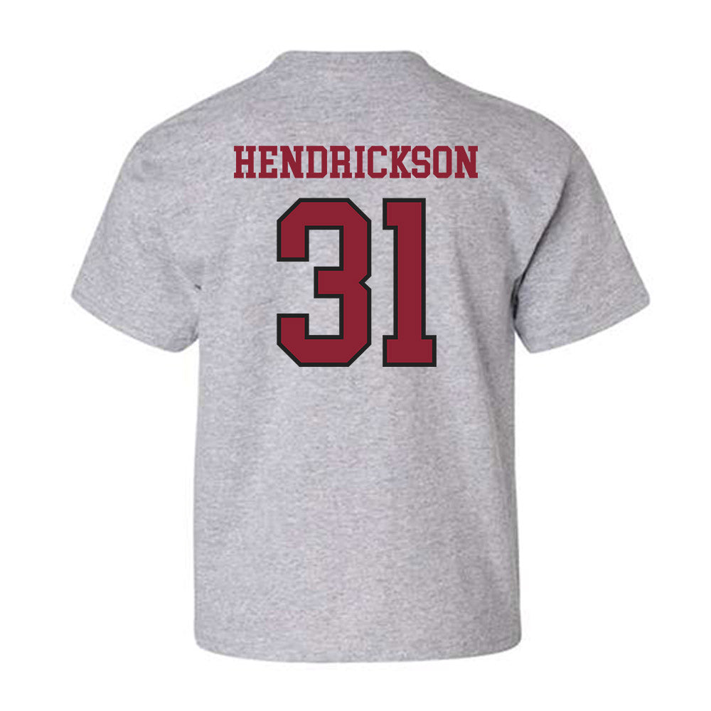 Boston College - NCAA Baseball : Carter Hendrickson - Youth T-Shirt-1