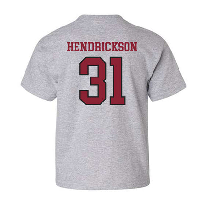Boston College - NCAA Baseball : Carter Hendrickson - Youth T-Shirt-1