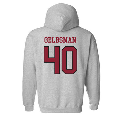 Boston College - NCAA Baseball : Aidan Gelbsman - Hooded Sweatshirt-1